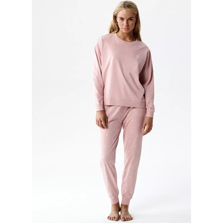 PIŻAMA ATLANTIC NLP-514 WL26 RÓŻOWY JASNY /XXL