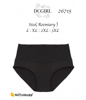 FIGI DC 26715 MODAL CZARNE