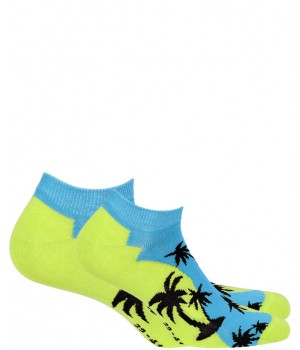 Чоловічі повсякденні туфлі WOLA PERFECT CASUAL FEET W970 БІРЮЗОВИЙ 39/41