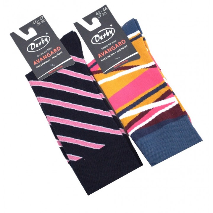 Носки для дерби AVANGARDA, размер 42-44, разные цвета.
