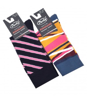 SKARPETY DERBY AVANGARDA 42-44 mix kolorów