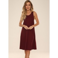 KOSZULA DE LAFENSE 047 VERA BURGUND /M