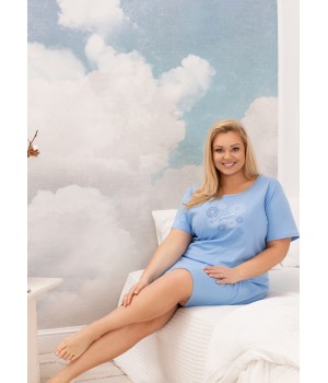 KOSZULA REGINA 2004 NIEBIESKI /4XL