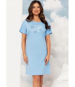 KOSZULA REGINA 2004 NIEBIESKI /XL