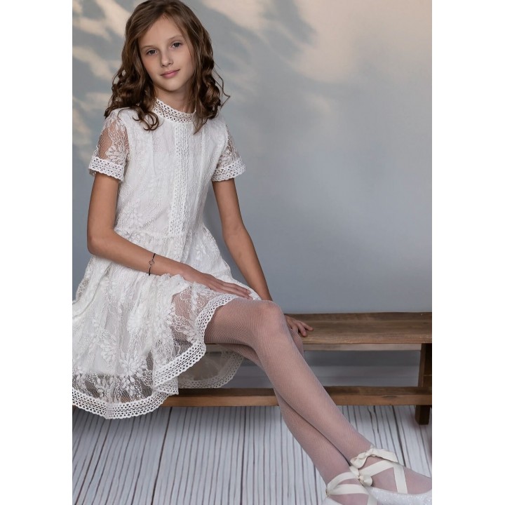 RAJSTOPY KNITTEX ROXANA JUNIOR BIANCO 122-128