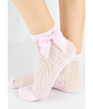 SKARPETY NOVITI SB115-G-02 J RÓŻ 19-22