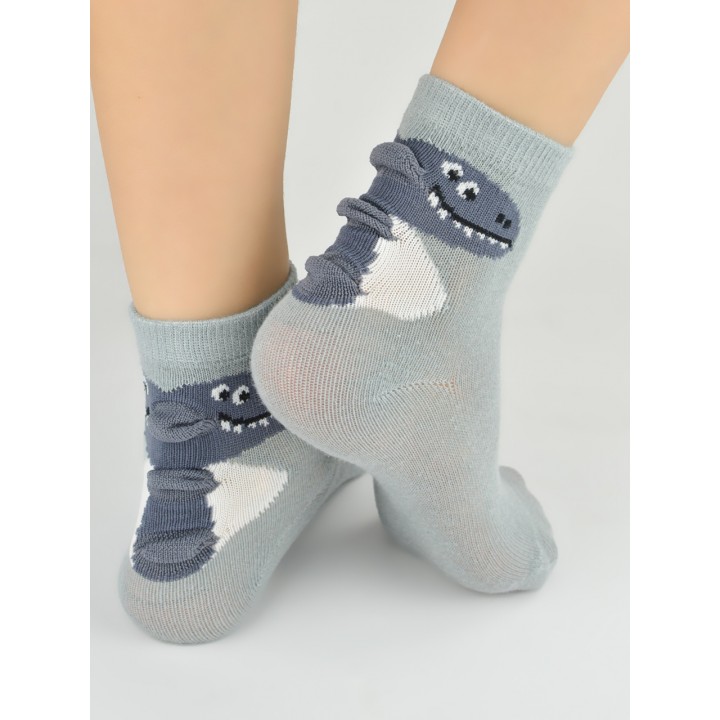 SKARPETY NOVITI SB173-B-01 DINO 3D 15-18