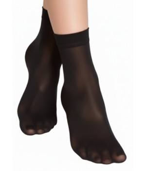 SKARPETY NOVITI SM003-G-04 20 DEN (2-pak) CZARNY