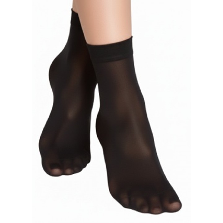 SKARPETY NOVITI SM003-G-04 20 DEN (2-pak) CZARNY