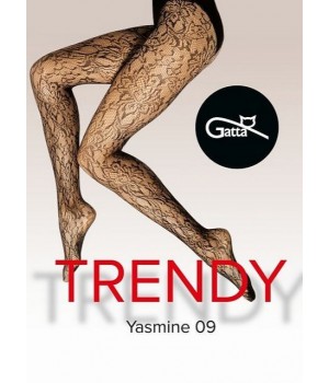 RAJSTOPY GATTA YASMINE WZ 09 NERO 3/4