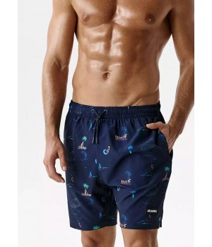 BOKSERKI KĄPIELOWE ATLANTIC KMB-232 WL26 GRANATOWY /S