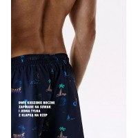 BOKSERKI KĄPIELOWE ATLANTIC KMB-232 WL26 GRANATOWY /XL