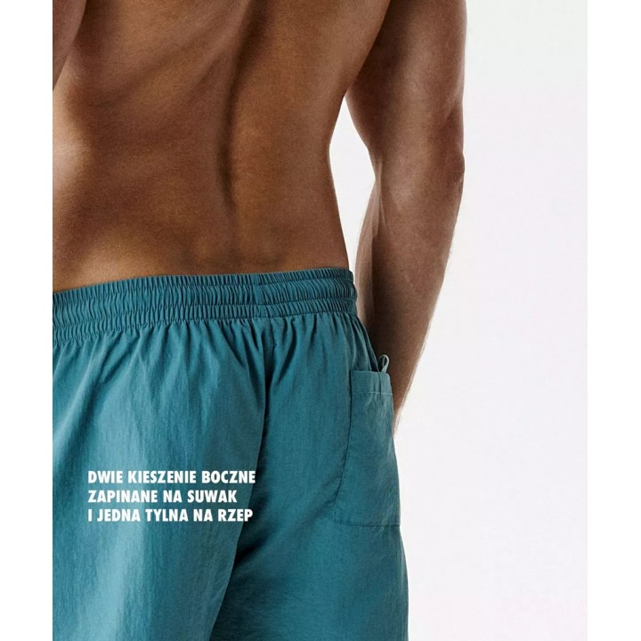 BOKSERKI KĄPIELOWE ATLANTIC KMB-225 WL26 SZMARAGD /XL