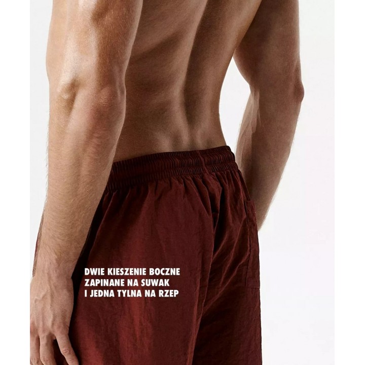 BOKSERKI KĄPIELOWE ATLANTIC KMB-225 WL26 OCHRA /XL