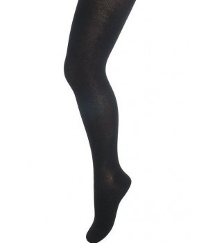 RAJSTOPY WOLA SOFT COTTON NERO 152/158