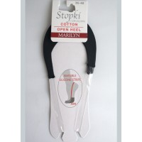 STOPKI MARILYN DAMSKIE COTTON OPEN HEEL CZA 36/40