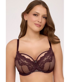 BIUSTONOSZ AVA 2233 CHOCOLATE BROWN /80H
