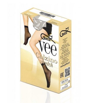 SKARPETY GATTA VEE STRETCH 2-PACK BIANCO *