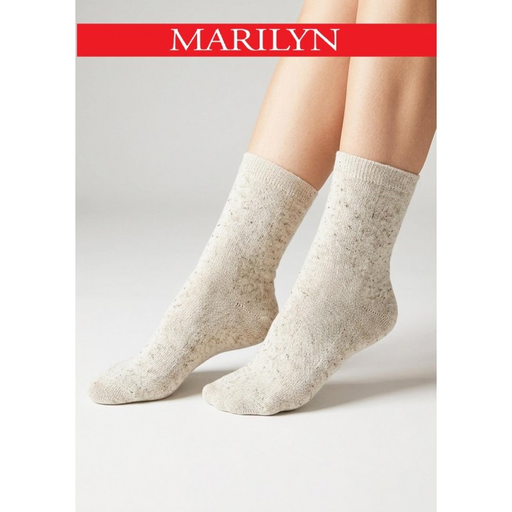 SKARPETY MARILYN DAMSKIE LEN 36/40 NATURAL