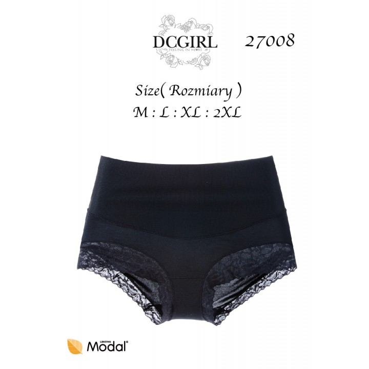 FIGI DC 27008 MICROMODAL CZARNY