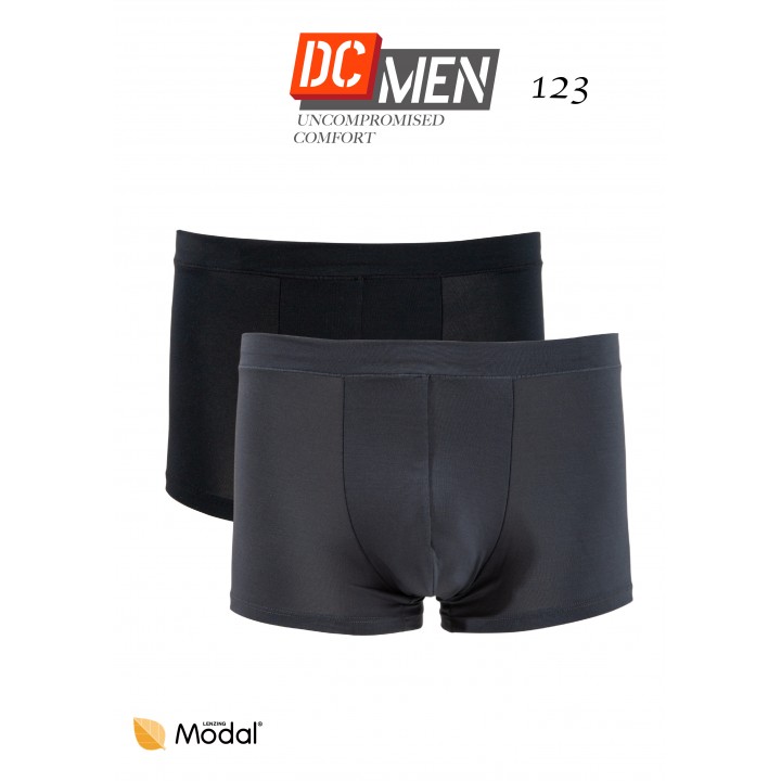 SZORTY DC 123 MĘSKIE 2 PACK CZA/GRF /L