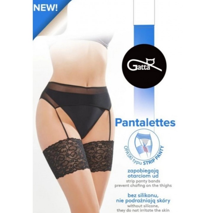 OPASKA GATTA NA UDA PANTALETTES NERO 5/6