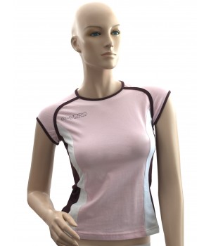 KOSZULKA ACTIVE WEAR SPORTOWA K7 42 bordowy