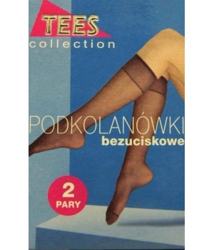 PODKOLANÓWKI TEES NYLON/LYCRA uniwersalny beż jasny