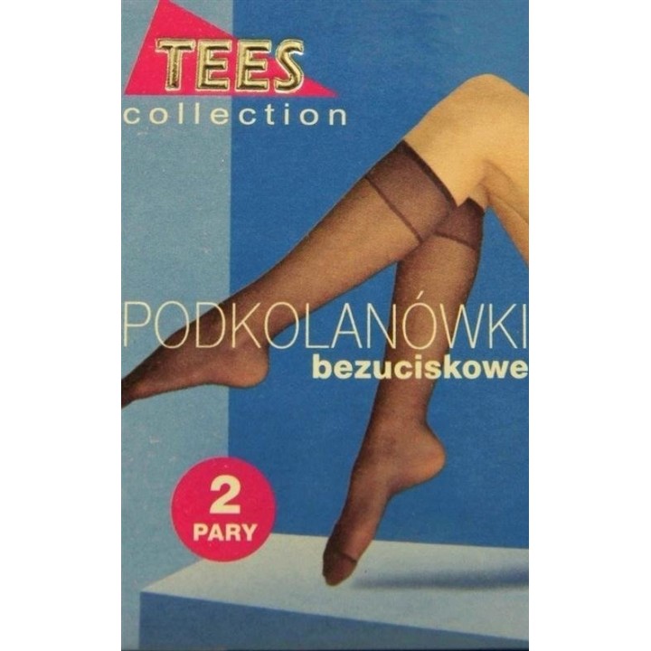PODKOLANÓWKI TEES NYLON/LYCRA uniwersalny beż jasny