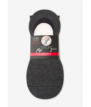 STOPKI MARILYN MEN SILICON 2 PAK MELANGE 42/45