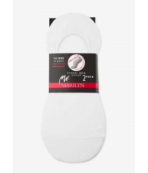 STOPKI MARILYN MEN SILICON 2 PAK WHITE 39/42