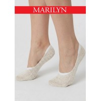 STOPKI MARILYN DAMSKIE LEN HIGH NATURAL 36/40