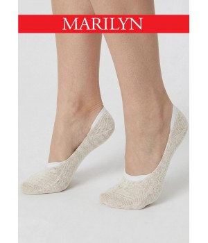STOPKI MARILYN DAMSKIE LEN HIGH NATURAL 36/40