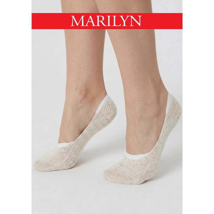 STOPKI MARILYN DAMSKIE LEN HIGH NATURAL 36/40