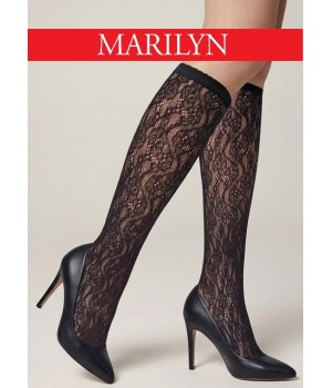 PODKOLANÓWKI MARILYN CHARLY F09 BLACK