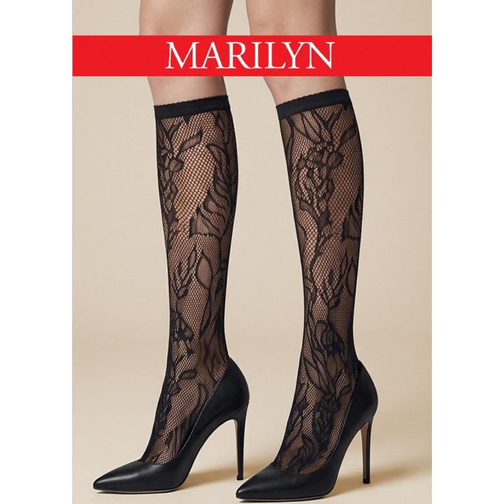PODKOLANÓWKI MARILYN CHARLY G001 BLACK