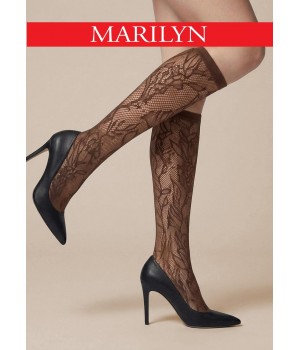 PODKOLANÓWKI MARILYN CHARLY G001 CHOCOLATE