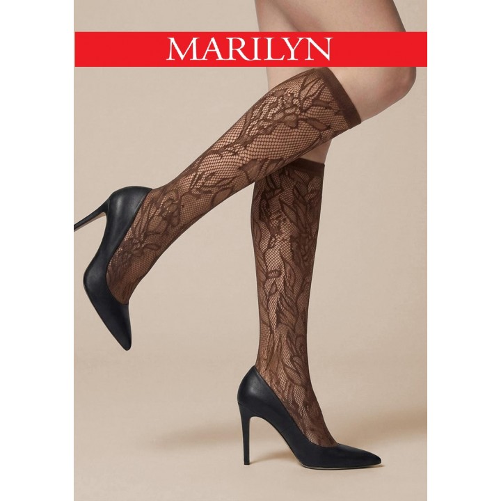 PODKOLANÓWKI MARILYN CHARLY G001 CHOCOLATE