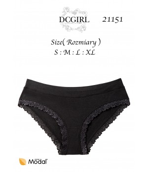 FIGI DC 21151 MODAL CZARNY /L 2PACK