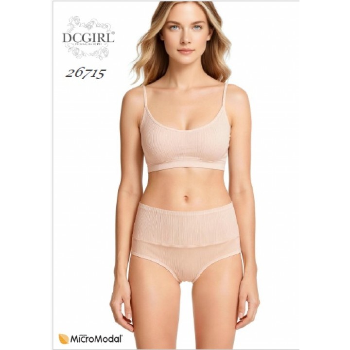 FIGI DC 26715 MICROMODAL BEŻ /XXL PACK - 1 SZT