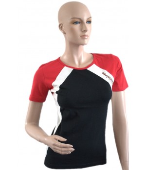 KOSZULKA ACTIVE WEAR SPORTOWA K9 38 czerwony - czarny