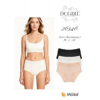FIGI DC 26346 MODAL ECRU /L 2PACK