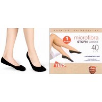 STOPKI TEES MICROFIBRA uniwersalny grafit