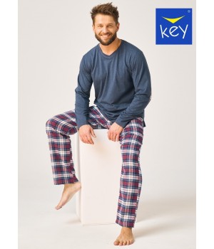 PIŻAMA KEY MNS-410 B26 /3XL