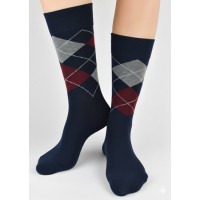 SKARPETY NOVITI SB182-M-10 GRAN/BORDO KRATA 43-46