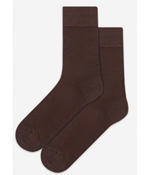 SKARPETY WOLA NATURAL MESKIE BAMBUS BROWN 45-47