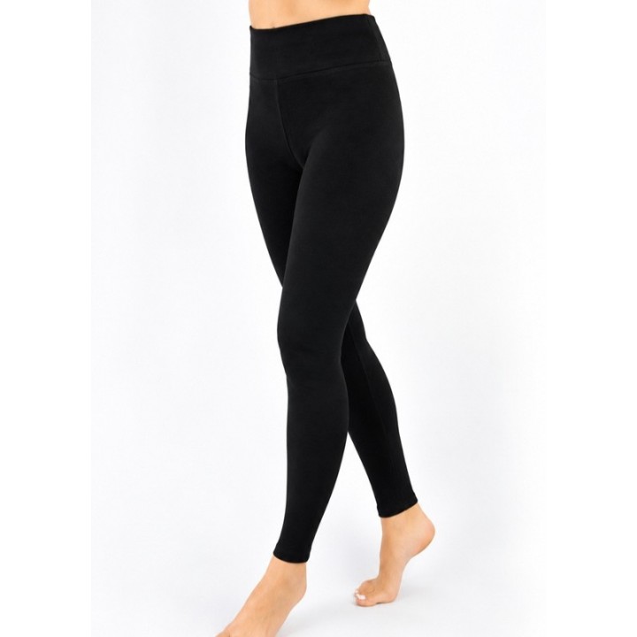 LEGGINSY NOVITI LE011-W-01 GŁADKIE CZA XXL/3XL