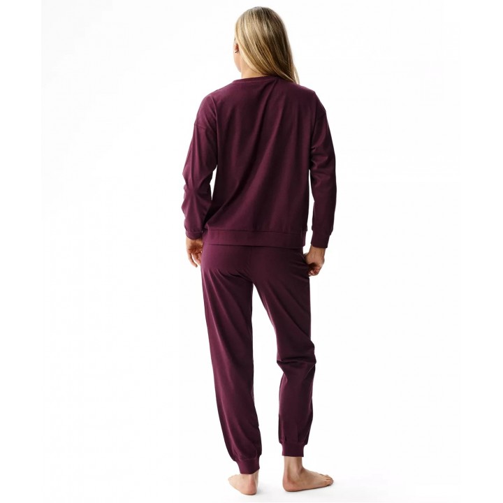 PIŻAMA ATLANTIC NLP-517 JZ26 WINO /XL
