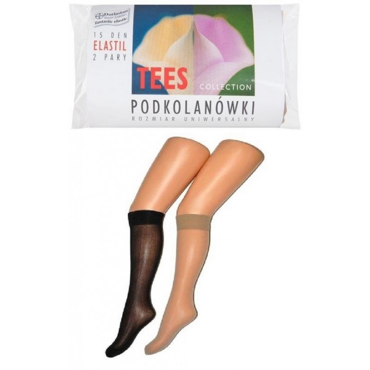 PODKOLANÓWKI TEES ELASTIL uniwersalny beż jasny