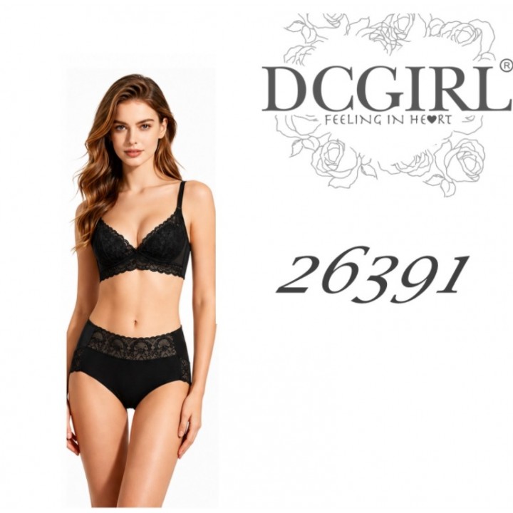 FIGI DCGIRL 26391 MODAL 2 PACK CZARNE /L
